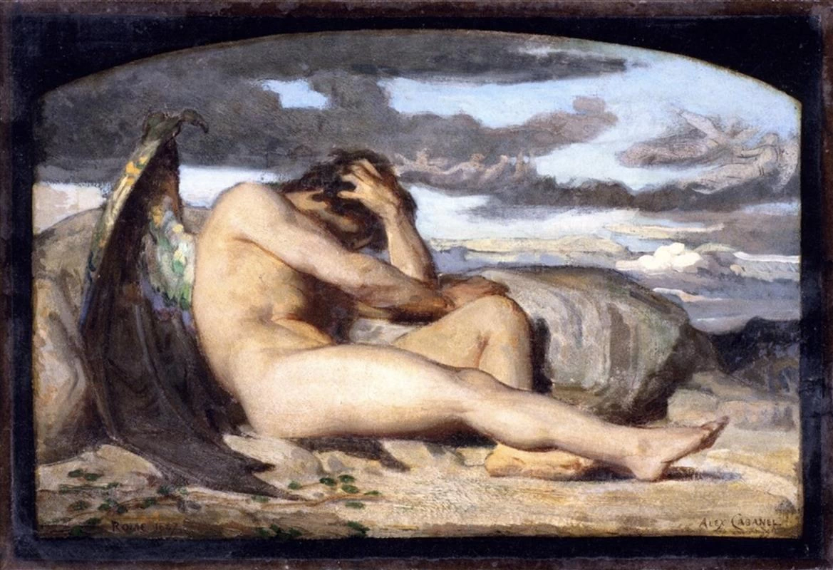 Studio per 'Angelo caduto'